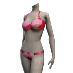 Jodie Pink and Lilac Lace Bra Set