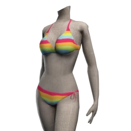 Yume Rainbow Halterneck Bikini