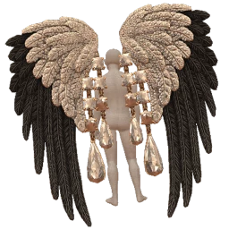 Bijouterie Divine Crystal Wings
