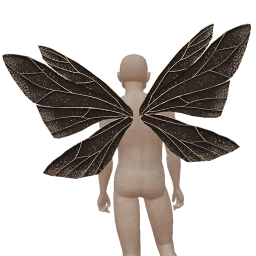 Cosmos Obsidian Butterfly Wings