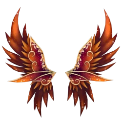 Cosmos Pumpkin Pie Fairy Wings