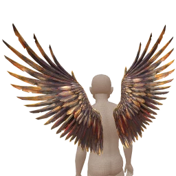 Cosmos Metallic Eagle Wings