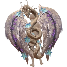 Cosmos Serpent Dragon Mystic Wings
