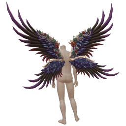 Cosmos Retro Radiant Feathers