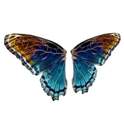 Cosmos Red-Spotted Purple Butterfly Wings