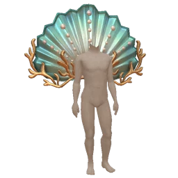 Cosmos Golden Coral Shell Wings