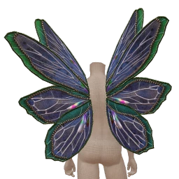 Cosmos Space Drip Disco Wings