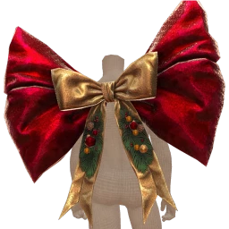 Cosmos Festive Decoration Bow Wings