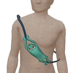 Foal Green Frog Crossbody Bag