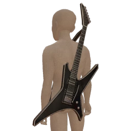 Delirious Black Bass Guitar