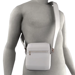 Drop Science Beat Shoulder Bag (White)