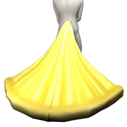 Dusted Vibrant Addition Tail (Yellow)