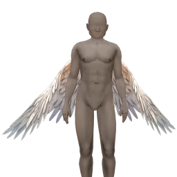 Elska Majestic Snowfall Wings