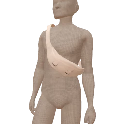 Front Row White Cross Body Bag