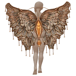 Ikon Elite Metal Butterfly Wings