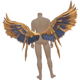 Ikon Elite Luxurious Golden Egyptian God Wings