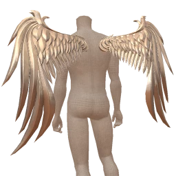 Ikon Elite Silver Angel Wings