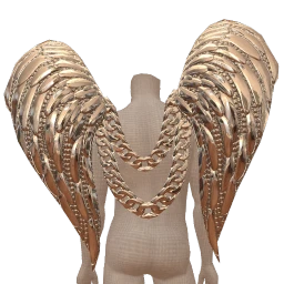 Ikon Elite Silver Chained Wings
