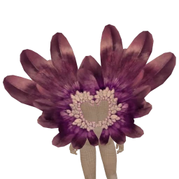 Ikon Elite Purple Feather Peacock Wings