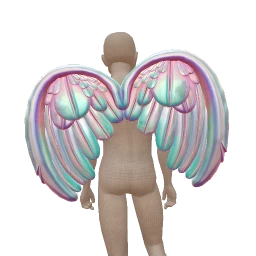 SSF Iridescent Bubblegum Wings