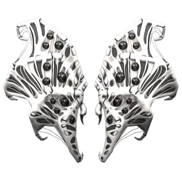 Cosmos Ancient Arachnid Wings (White)