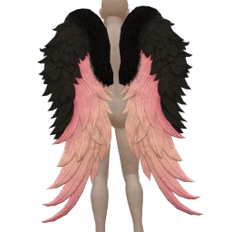 Yume Charm Fur Glam Wings
