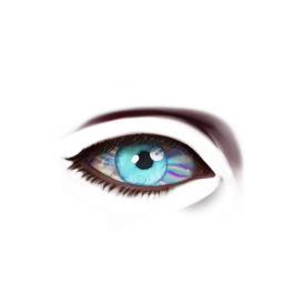 Black Rainbow Pearlescent Eyes