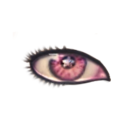 Flawless Pink Star Doll Eyes