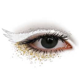 Ikon Elite Glitter Glow White Angel Eye Shadow