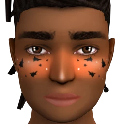 Flawless Bat Blush Facepaint