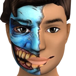 Cosmos Why So Blue Facepaint