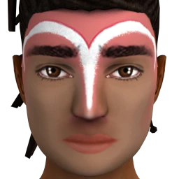 Cosmos Ram Facepaint