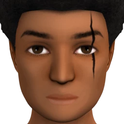 Cosmos Battle Scar Facepaint