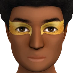 Cosmos Hermes' Facepaint