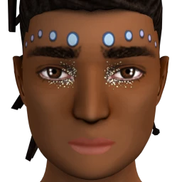 Cosmos Dreamer Facepaint