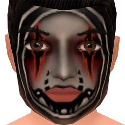 Flawless Red Thunder Facepaint