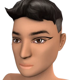 Flawless Glam Flick Facepaint