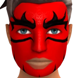 Red Devil Facepaint