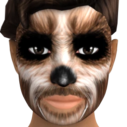 Midnight Wolf Facepaint