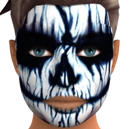 Cosmos Undead Horror Facepaint