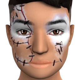 Cosmos Zombie Facepaint