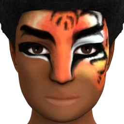 Kijane Wild as a Tiger Facepaint