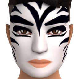 Kijane Free as a Zebra Facepaint