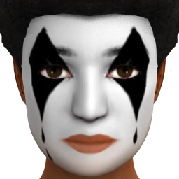 The Mime Artist Facepaint by Rimsha
