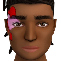 Heartstruck Facepaint