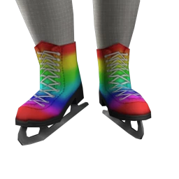 Bionic Ice Skates - Iridescent