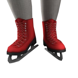 Bionic Ice Skates - Red