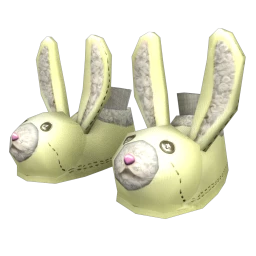 Easter Bunny Slippers (Yellow)