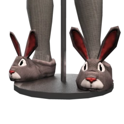 Fluffy Bunny Slippers