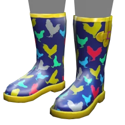 Farm Festival Wellies (Pop Chicken)